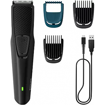 PHILIPS BT1233/18 Trimmer 30 min Runtime 4 Length Settings  (Black)