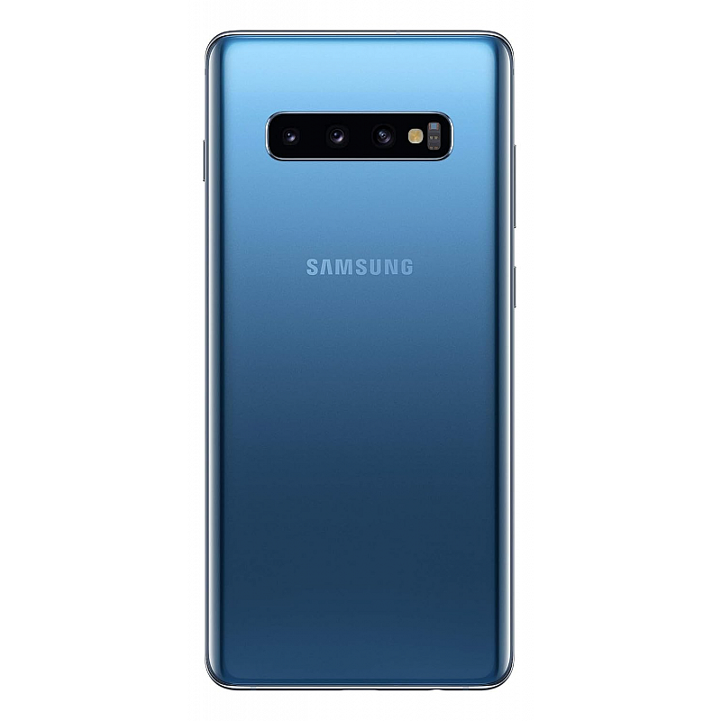 Samsung Galaxy S10 Plus (Prism Blue, 8GB RAM, 128GB Storage) Refurbished 