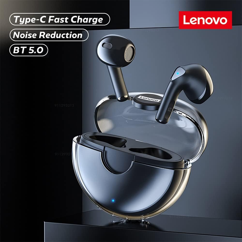Lenovo think plus Live Pods LP80 pro Bluetooth Earbuds Black True Wireless