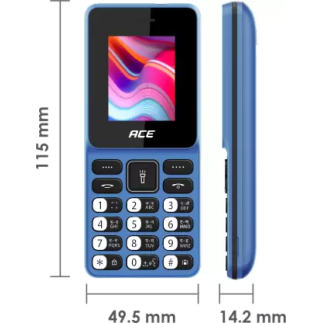 itel Ace2 lite Keypad Mobile 1000 mAh Battery Blue itel Ace2 lite Keypad Mobile 1000 mAh Battery Blue