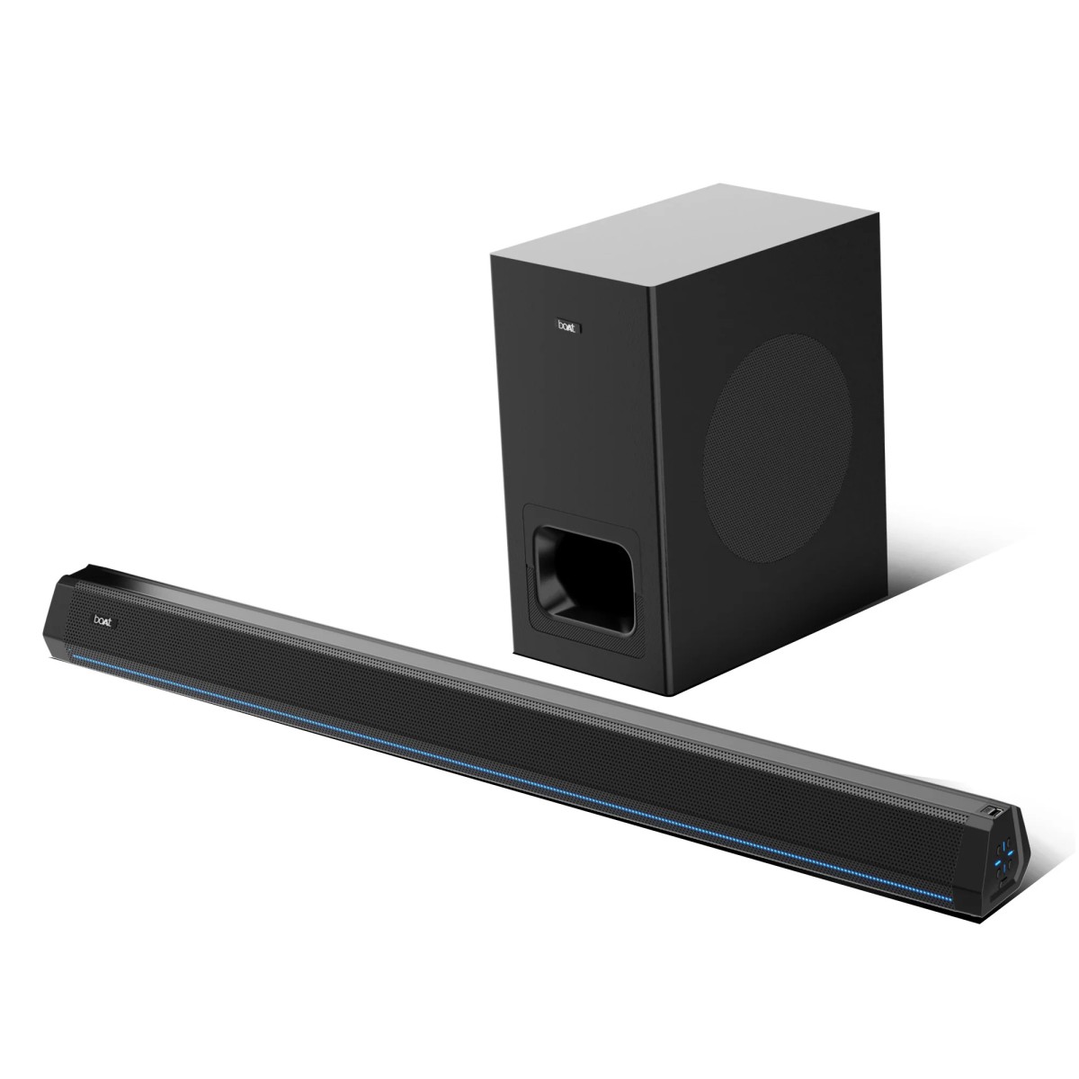 boAt Aavante Bar Maven Pro 320W Bluetooth Soundbar with Remote (Entertainment EQ Modes, 2.1 Channel, Premium Black)