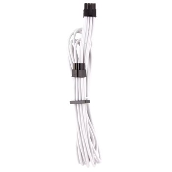 Corsair Premium Individually Sleeved EPS12V/ATX12V Cables Type 4 Gen 4 – White/Black, One Size CP-8920241