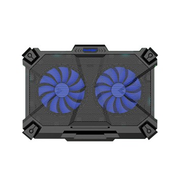 Cosmic Byte Comet Laptop Cooling Pad, Dual 120 mm Fans, LED Lights, Fan Speed Adjustment, USB Ports, Support Upto 17 Laptops (Blue)