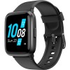 Ambrane Pulse Smartwatch (Black Strap, Regular)