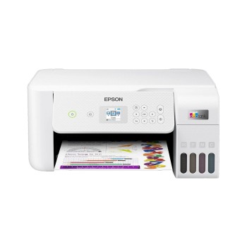 Epson Ecotank L3266 A4 Wi-Fi, Colour All-in-One Ink Tank Printer-C11CJ66512, White