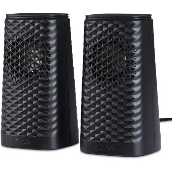 F&D V320 2.0 USB Powered Desktop and Laptop Speakers (Black)
