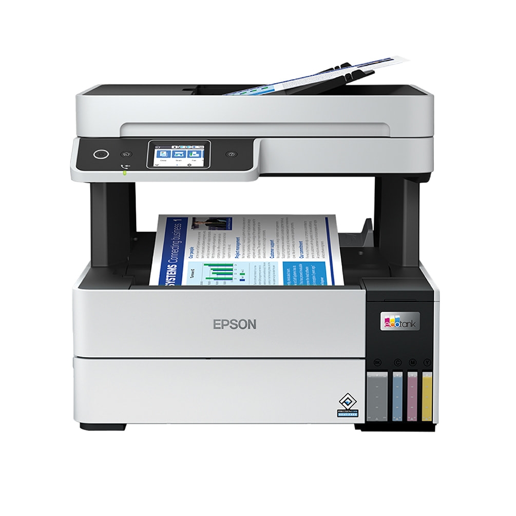 Epson Ecotank L6460 A4 Wireless Color Home Inkjet Printers, Black