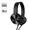 Sony MDR-XB450 On-Ear EXTRA BASS Headphones (Black)