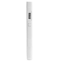 Mi water TDS Tester Anti Rust Anti Corrosion Sensor LCD Display IPX6 Waterproof (White)