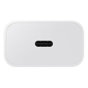 Samsung Original 15W Single Port, Type-C Charger (Cable not Included), White