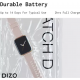 DIZO Watch D 1.8 inch Dynamic display with 550nits brightness  realme techLife (Pink Strap Free Size)