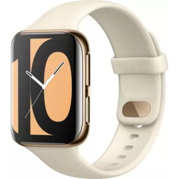 OPPO Watch 46 mm WiFi Smartwatch (Gold Strap, Regular)