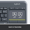 Logitech K400 Plus Wireless Livingroom Keyboard Black