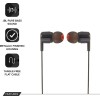 JBL T210 Pure Bass Premium Aluminum Build in-Ear Headphones with Mic & Tangle Free Cable (Black)