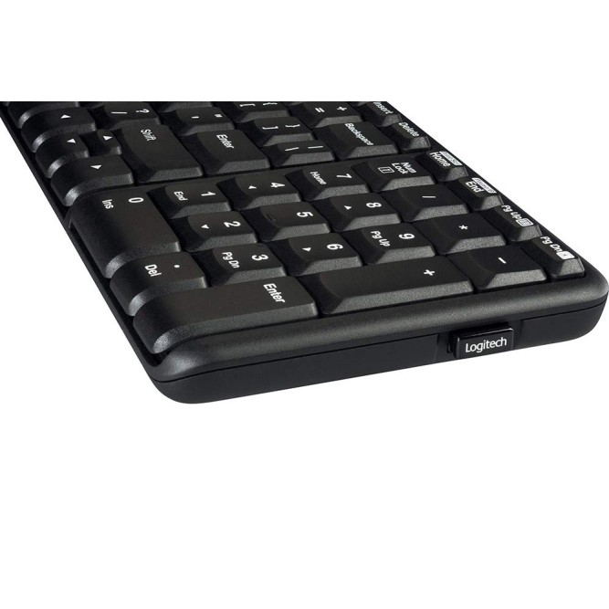 Logitech K230 Compact Wireless Keyboard for Windows, 2.4GHz Wireless with USB Unifying Receiver Logitech K230 Compact Wireless Keyboard for Windows, 2.4GHz Wireless with USB Unifying Receiver
