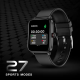 Fire-Boltt Ninja Pro Max Plus 1.83 Smartwatch  (Black Strap, Free Size)