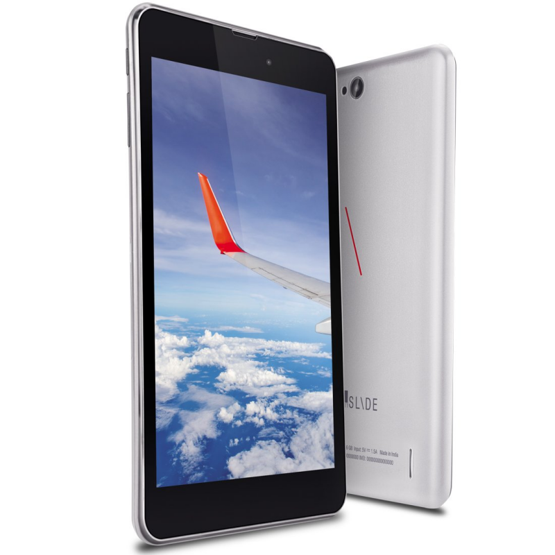 iball Slide Wings 4GP 2 GB RAM 16 GB ROM 8 inch with Wi-Fi+4G Tablet (Silver Chrome) 