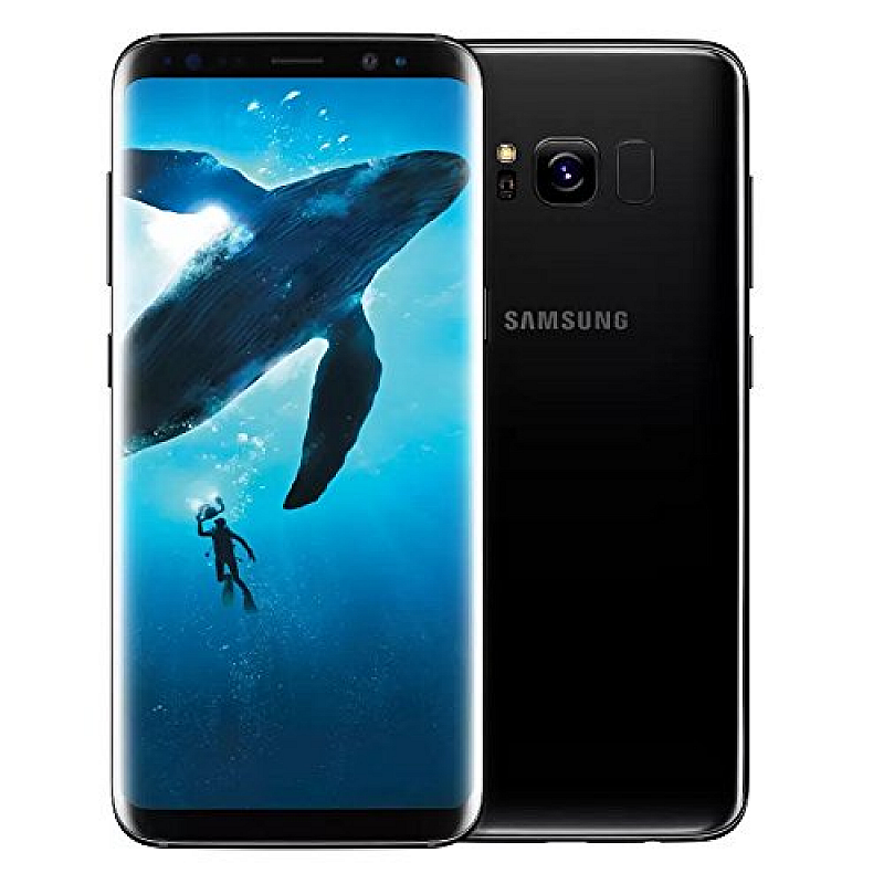 Samsung Galaxy S8 Midnight Black, 64 GB 4 GB RAM Refurbished -