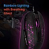 Evo Fox (by Amkette) Phantom Wired Gaming Mouse with 4 Colour Cycle Switching,