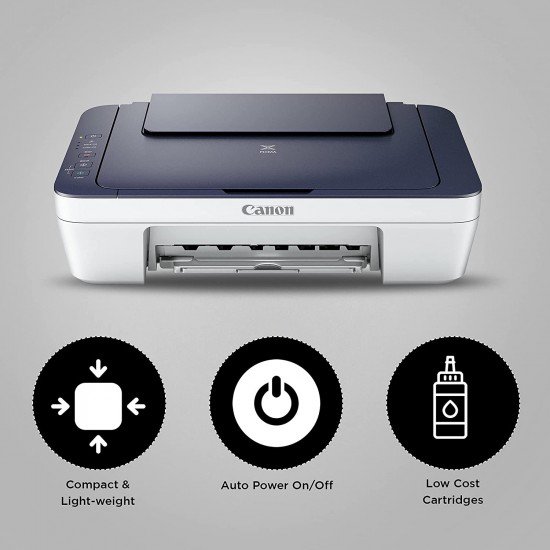 Canon PIXMA MG2577s All-in-One Inkjet Colour Printer (Blue-White)