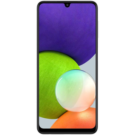 Samsung Galaxy A22 (White, 4GB RAM, 128GB Storage) Refurbished