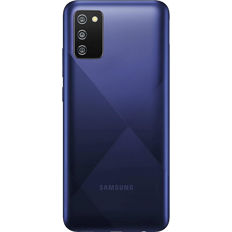 Samsung Galaxy F02s (Diamond Blue, 4GB RAM, 64GB Storage) Refurbished