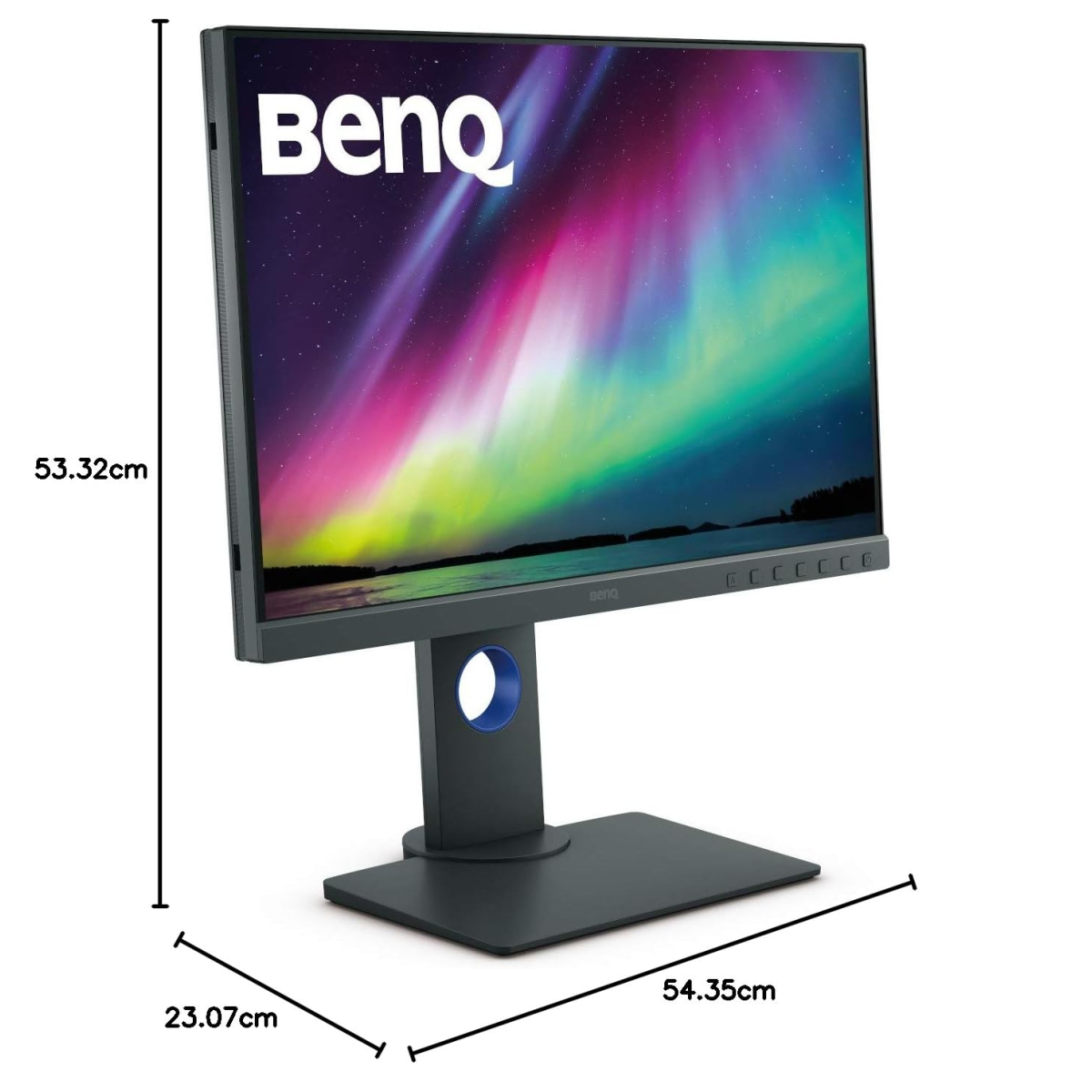 Benq SW240 Photographer Monitor with 24.1 inch, Adobe RGB Black