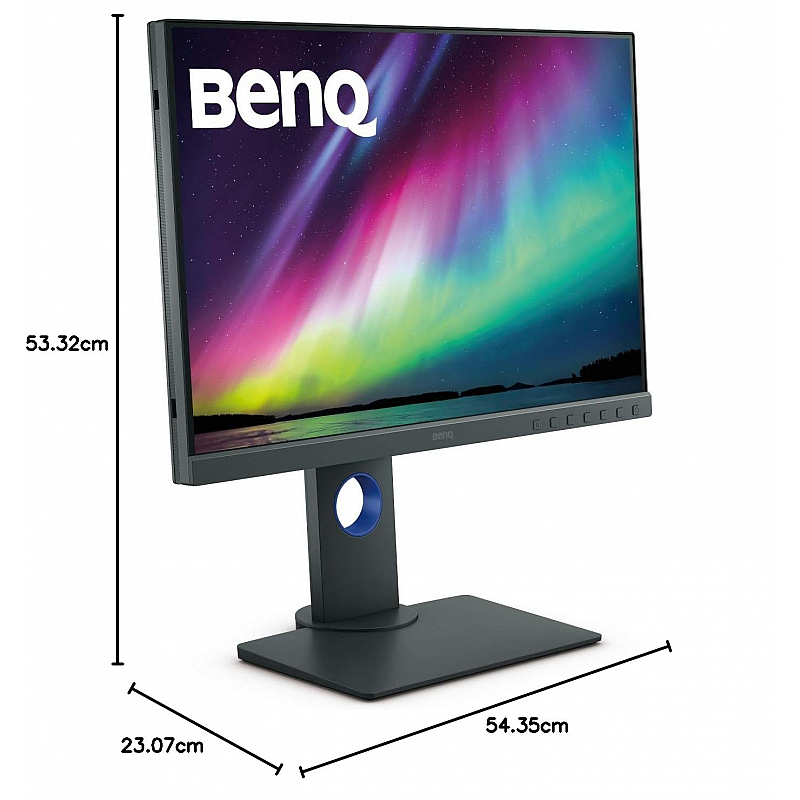 Benq SW240 Photographer Monitor with 24.1 inch, Adobe RGB Black