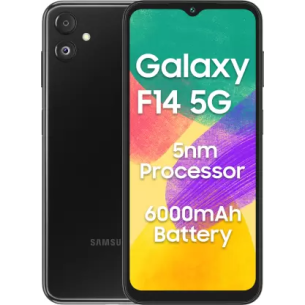 Samsung F14 5G (OMG Black, 6GB RAM, 128GB ROM) Refurbished