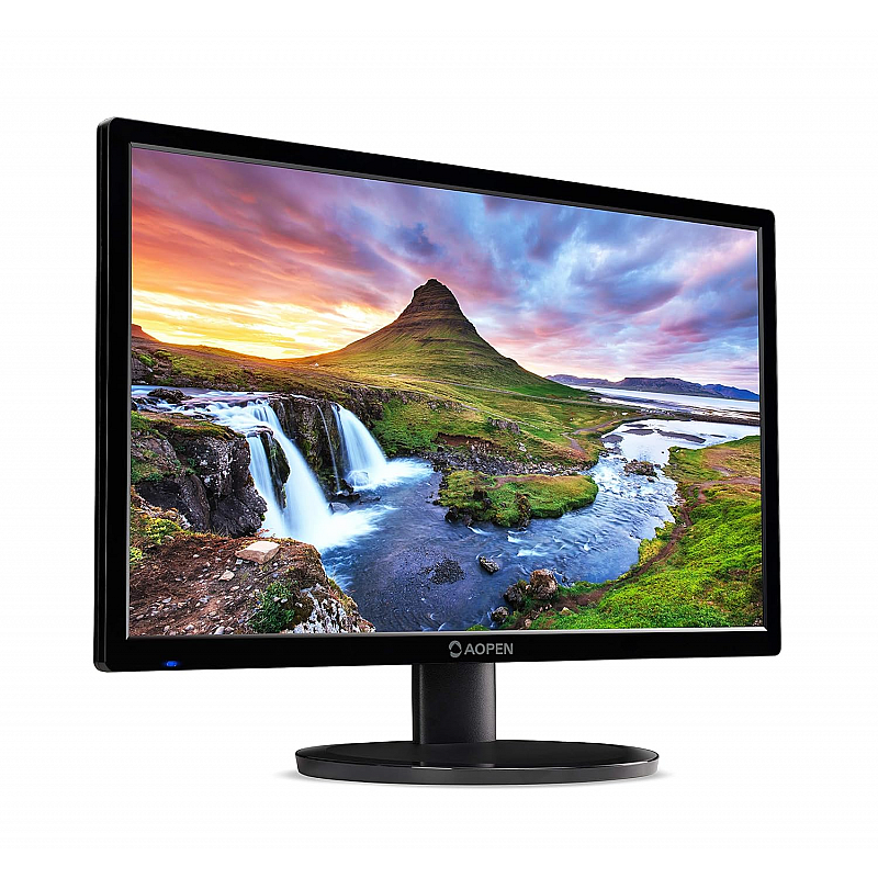 Acer Aopen 21.5 inch(54.6cm) Full HD 1920 x 1080 Pixels Resolution Backlit LED LCD Monitor 22CH1Q Black