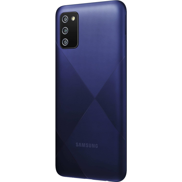 Samsung Galaxy F02s (Diamond Blue, 4GB RAM, 64GB Storage) Refurbished