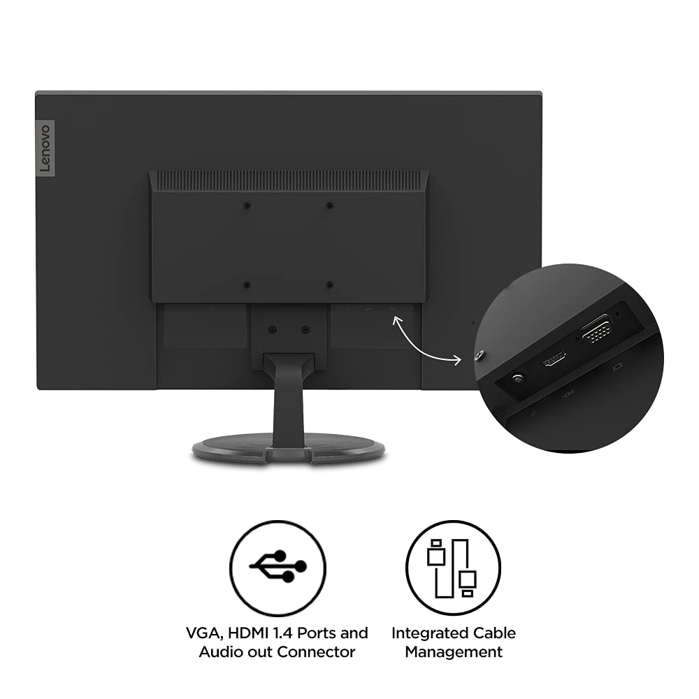 Lenovo D27-30 27inch Work 1920x1080 FHD VA Panel 178° Angle 75 hz 4ms Response, AMD Free Sync