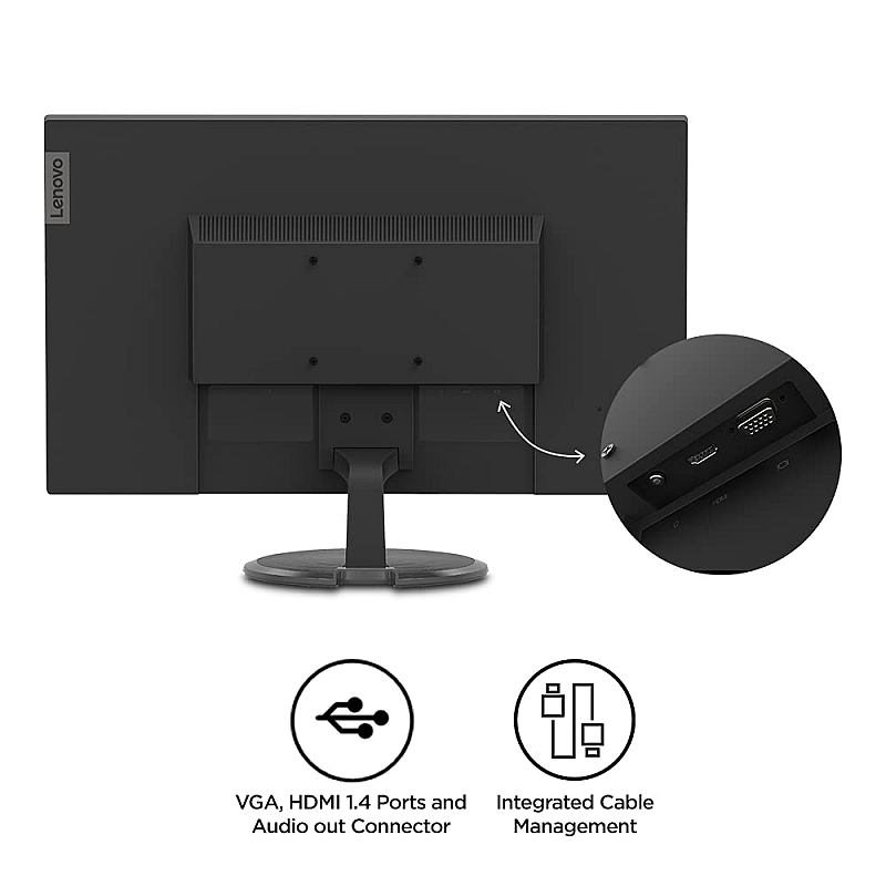 Lenovo D27-30 27inch Work 1920x1080 FHD VA Panel 178° Angle 75 hz  4ms Response, AMD Free Sync