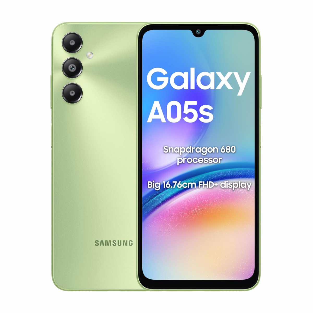Samsung Galaxy A05s Light Green, 4 GB RAM 128 GB Storage refurbished