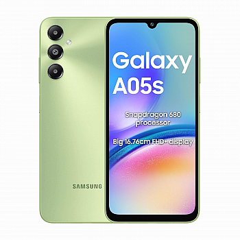 Samsung Galaxy A05s (Light Green, 6GB RAM 128 GB Storage) Refurbished