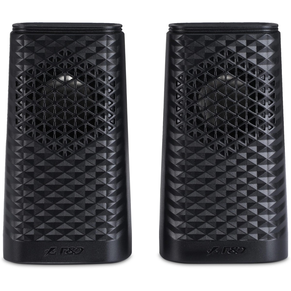 F&D V320 2.0 USB Powered Desktop and Laptop Speakers (Black)
