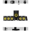 Philips Audios Heart Beat SPA-3800B 5.1 Channel Home Theater System (Black/Yellow)