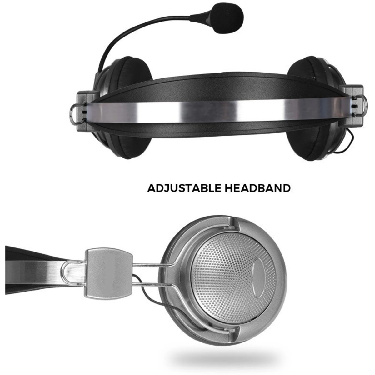 Quantum QHM-862 In-Ear Headphones with Mic (Multicolour)