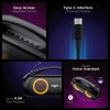 boAt Partypal 53 Portable Speaker with RGB LEDs and Mic for Calls 30 W Bluetooth Party Speaker (Midnight Black, Stereo Channel)