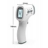 Zinq technologies zq-700 infrared forehead thermometer non-contact digital temperature gun with lcd display