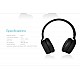 F&D HW111 Wireless Bluetooth On Ear Headphone with Mic Black