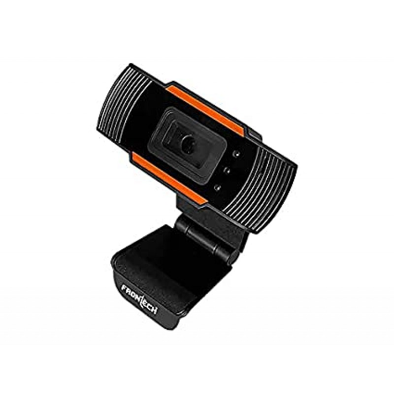 Frontech FT-2255 Webcam  (Black)