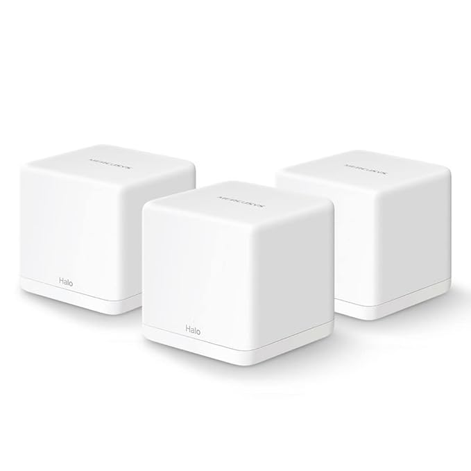 MERCUSYS Halo H30G(3-Pack) AC1300 Whole Home Mesh Wi-Fi System 1.3 Gbps Dual Band WiFi