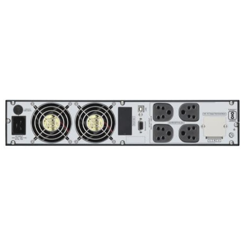 APC SRV3KL-IN 230 V Online/double-conversion Tower Model, Rack-mount Model UPS with Overload Protection with Digital Display 4 Outlet Plugs