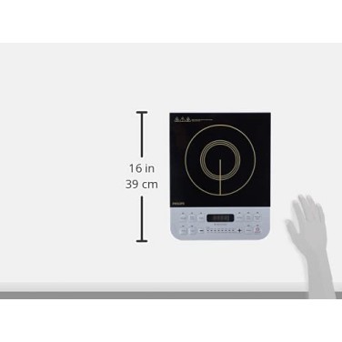 Philips HD4928/01 2100W Induction Cooktop (Black) – Soft Touch