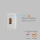 Portronics Adapto 32 Quick Charger USB Wall Adapter with One 3A Quick Charging USB