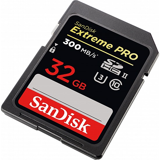 SanDisk Extreme Pro 32GB Class 10 UHS-II SDHC Memory Card (SDSDXPK-032G-GN4IN)