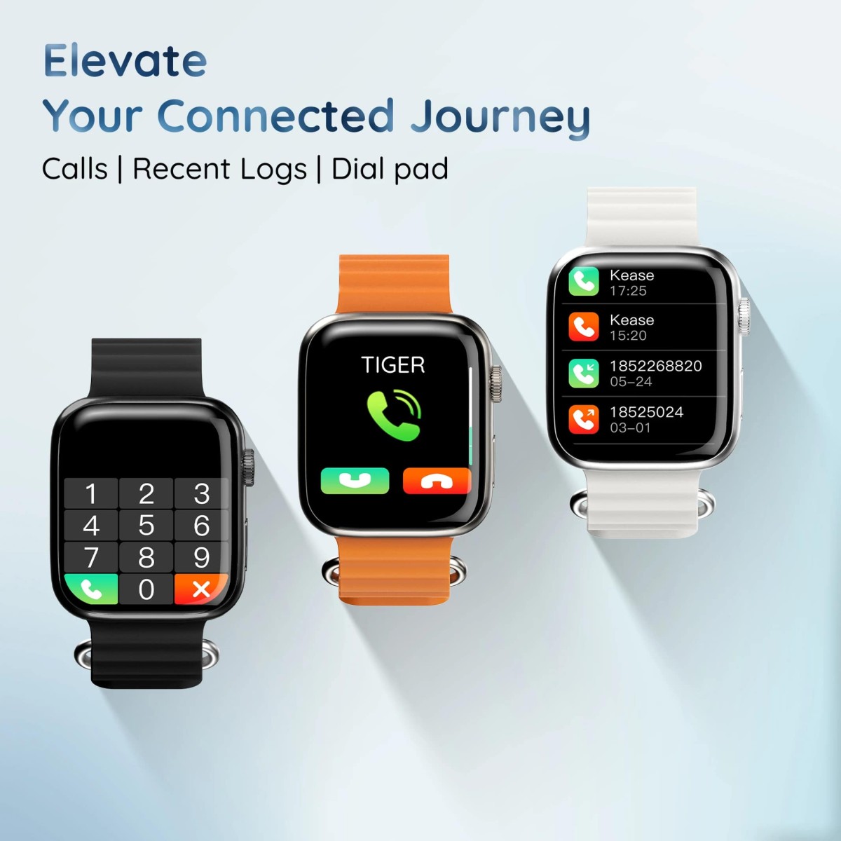 Pebble Frost Pro 1.96 Infinite Display, BT Calling, Rotating Crown, AI voice assistant Smartwatch (Jet Black Strap, Free Size)
