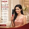 Manya Impex Nova Professional Hair Straightener Temperature Control NHS 870 (Black/Red)