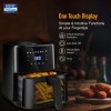 (Refurbished) KENT Ultra Digital Air Fryer 4.5L Bake, Grill & Roast Up to 80% Less Oil Usage 8 Preset MenuRapid Heat